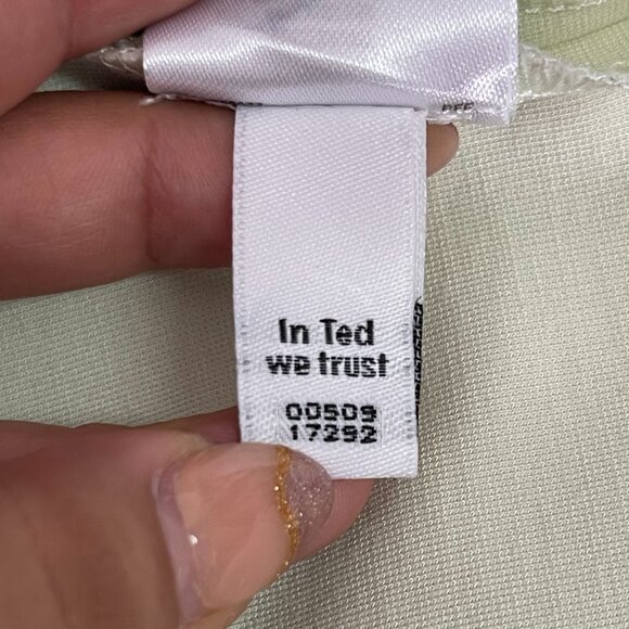 Ted Baker Women's White Floral Sugar Sweet Tunic One Shoulder Mini Dress Size 2 - Picture 7 of 11